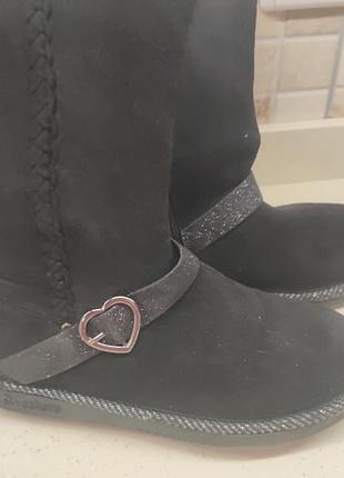 Skechers чоботи замшеві на дівчину 36 розмір