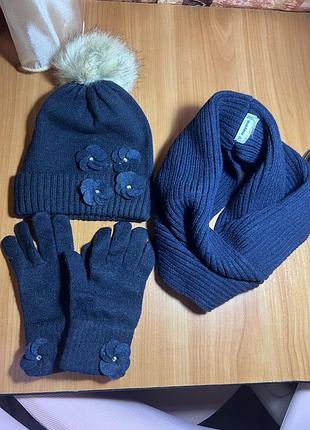 Набір шапка, снуд та рукавички mayoral