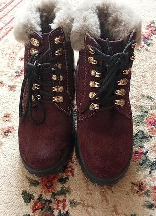 Новые теплые сапоги midi
