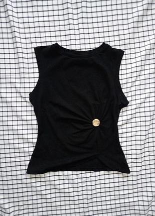 Майка с декором