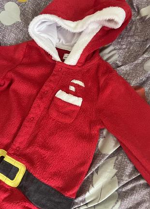 Новорічний костюм санти 12-18 місяців