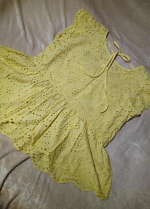 Блуза прошва(новая)☀️🔥🔥🔥