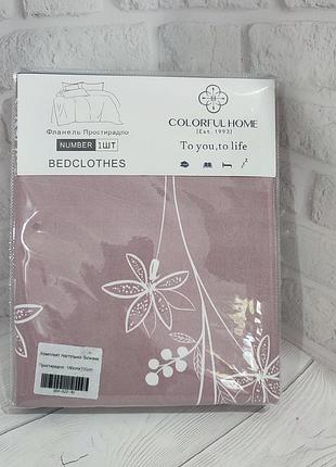 Простирадло 180*230 см. фланель.