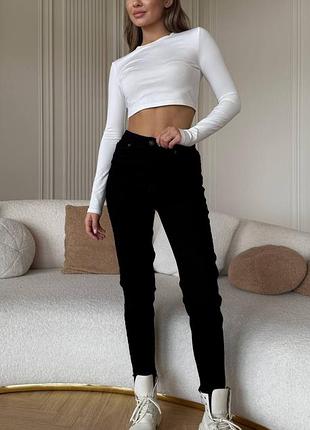 Женские джинсы на флисе