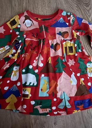 Новорічна сукня 68-74 розмір