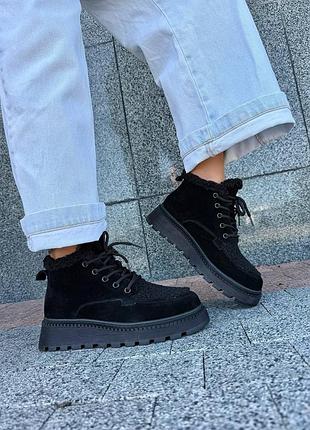 Черевики замшеві