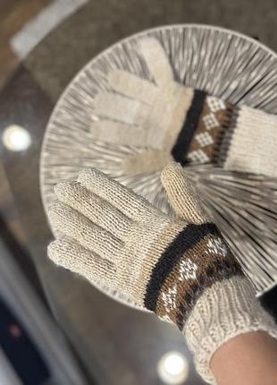 Рукавички  теплі