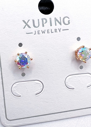 Сережки цвяхів, медзолото, позолота, позолочені, сережки, пумери