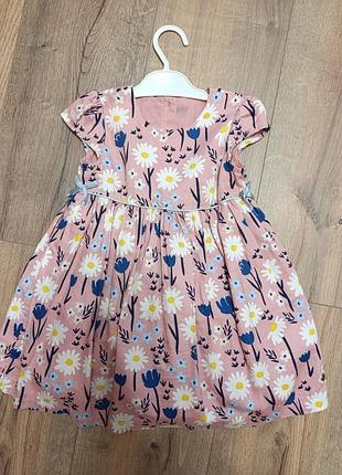 Платье на красотку 86-93см рост 2-3роки