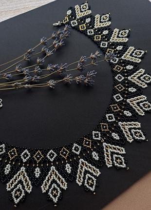 Силка из чешского бисера