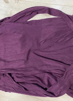 Ebelleve-кардиган с рюшками)фиолетовый кардиган 💜7 фото