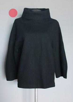 Теплий светр з дуже незвичним кроєм cos вовна у складі оверсайз