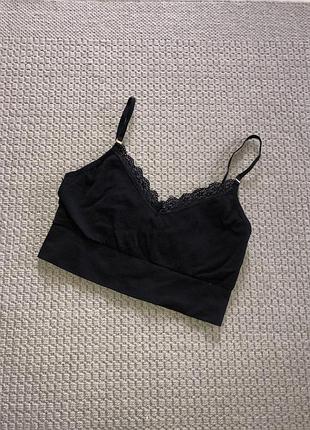 Censored топ бра ліф в рубчик з чашкою на бретелях лиф с чашкой