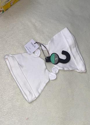 Шапочки нові бавовняні на малюка 3-6 місяців