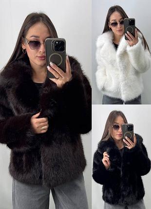 Эко шуба шубка из искусственного меха