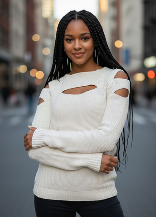 Светр розріз 42-52р 8 кольорів