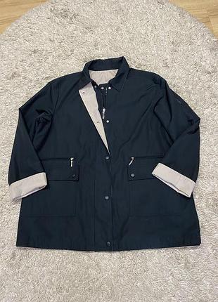 Двохстороння куртка великий розмір