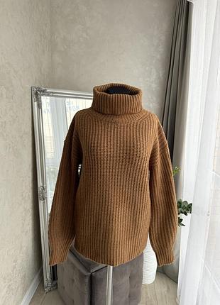 Коричневий светр оверсайз ❤️