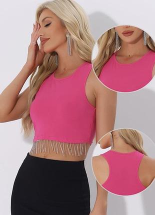 Яскравий топ в рубчик