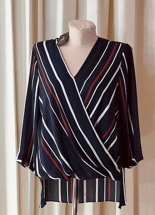 Шикарна жіноча сорочка блуза у смужку