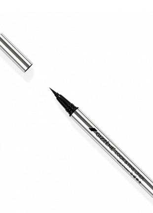 Водостойкая подводка фломастер для глаз mizzene look fine liner, 1,6 мл