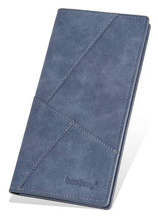 Кошелек baellerry с монетницей синий (w024-3)