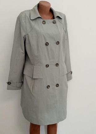 Плащь m&amp;s. на цветной подложки 55%. коттон