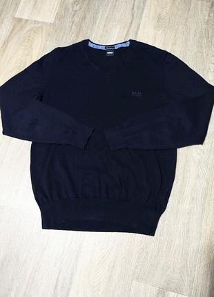 Светр чоловічий hugo boss розмір s 100% вовна