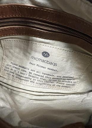 Шкіряна сумка micmacbags 7