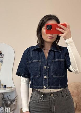 Джинсовка zara