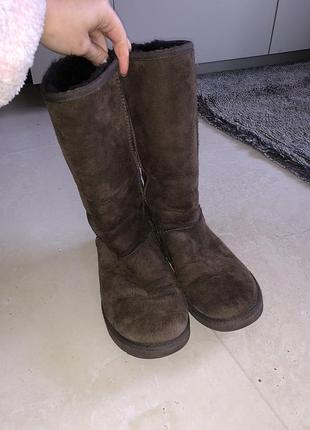 Ugg угги оригінал чоботи високі овчина оригинал высокие натуральные овчина