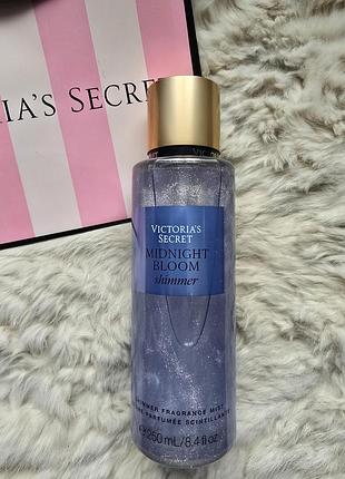 Парфумований спрей міст victoria's victorias victoria secret midnight bloom shimmer