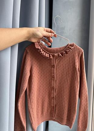 Кофта кардиган реглан