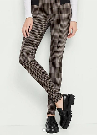 Джеггинсы женские моделирующие в гусиную лапку, esmara