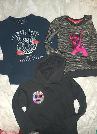 Кофта для девочки свитшот три кофты 170 грн