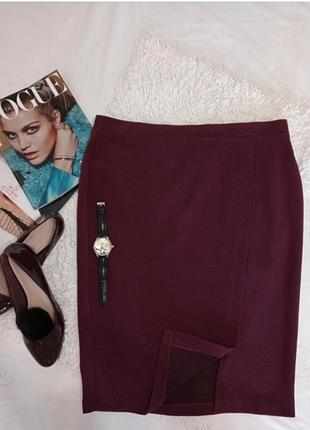 Спідниця на запах (застрочений) ведикого розміру стрейч