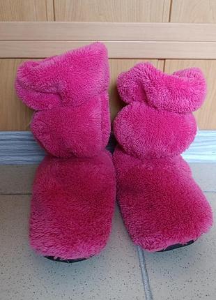 Домашние тапочки угги для девочки 7-8 лет