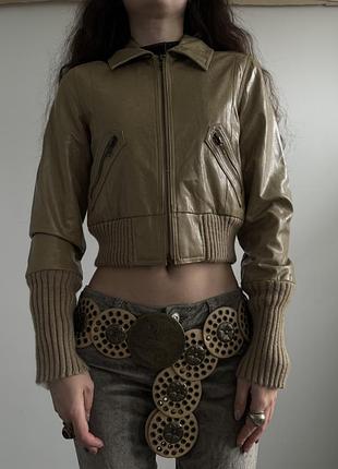 Курточка з натуральної шкіри