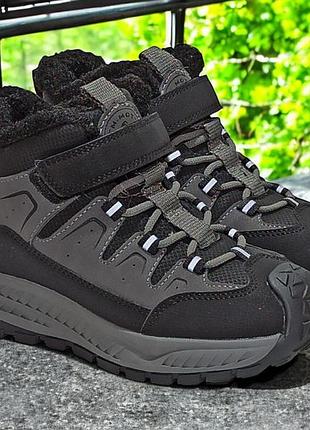 Ботинки зимние для мальчика tom.m арт. 11762b, черный