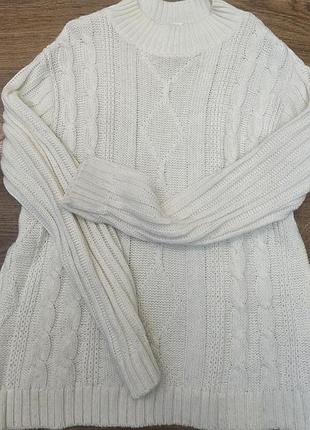 Білий светер вовна шерсть