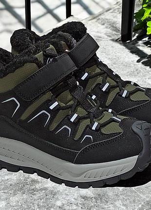 Ботинки зимние для мальчика tom.m арт. 11762d, хакі