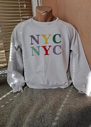 Утепленный свитшот s-m