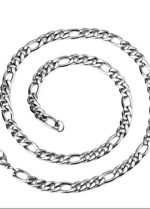 Ланцюжок унісекс  нержавіюча сталь ланцюг цепочка чоловічий масивний ланцюжок нержавійка титан медсталь