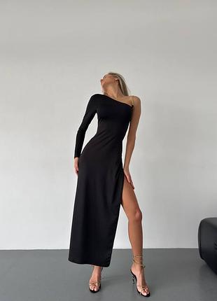 Платье женское с цепочкой на спине