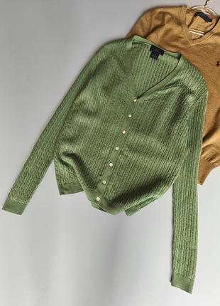 346 brooks brothers пуловер шовк кашемір в коси