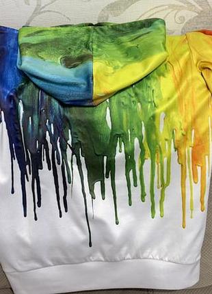 Худі унісекс з капішоном, різнокольорове .