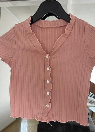 Кофта в рубчик