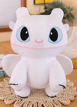 Игрушка беззубик белый новый 25 см