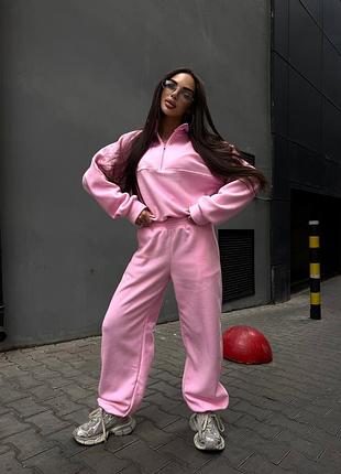 Теплый женский костюм из флиса