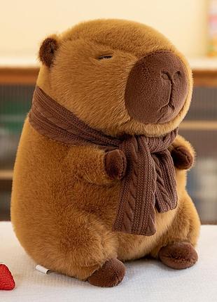 Игрушка каприбара шарф 30 см